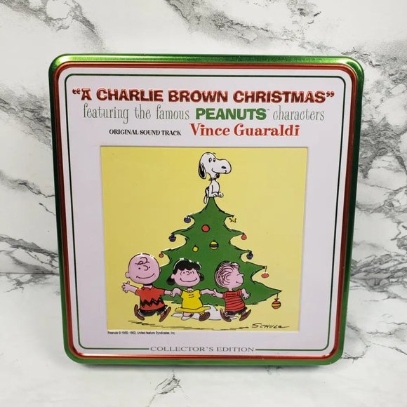 Peanuts Christmas 3 CD Set in Collector Tin - Picture 2 of 8